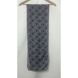 Girl's Disney Hannah Montana Lightweight Scarf Guitars Butterflies Flowers Birds